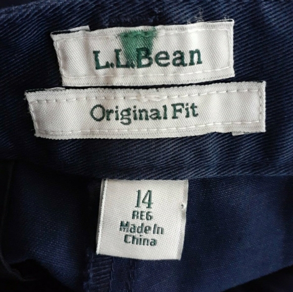 LL Bean Bayside Twill Crop Pants NWT - Picture 7 of 10
